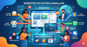 Demo: Web sitesi ve duyuru kanalları